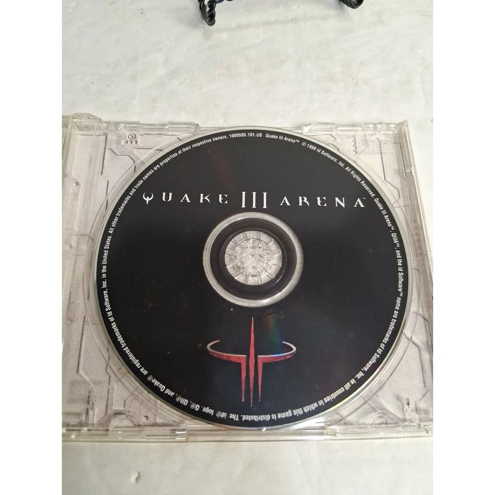 Quake III Arena PC CD ROM‎ Game 1999 Activision Id Software